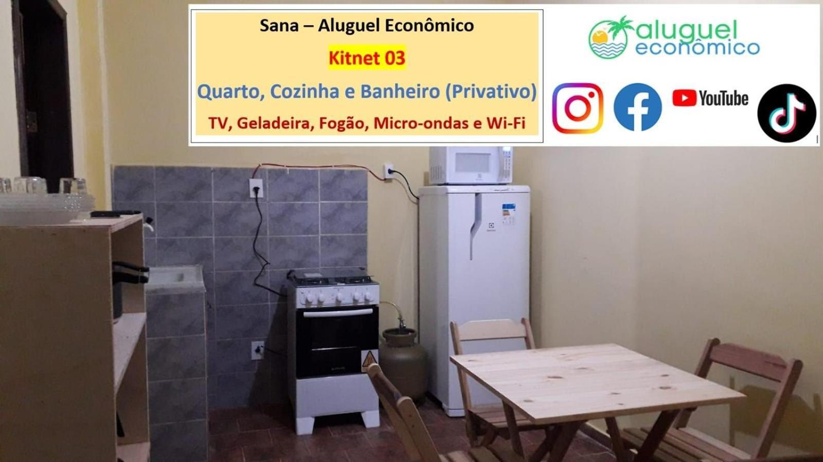 Sana - Aluguel Economico Apartment Bagian luar foto