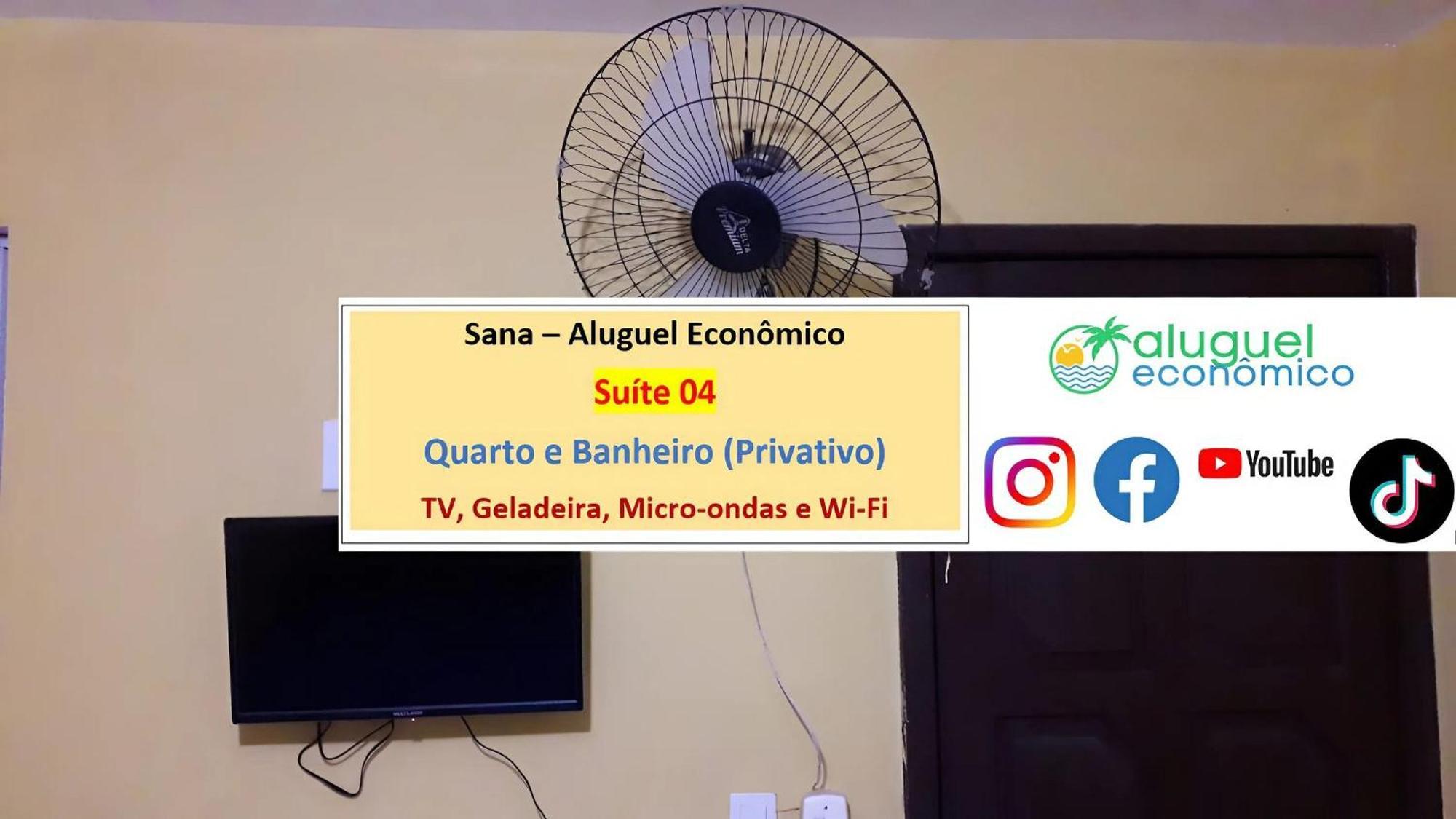 Sana - Aluguel Economico Apartment Bagian luar foto