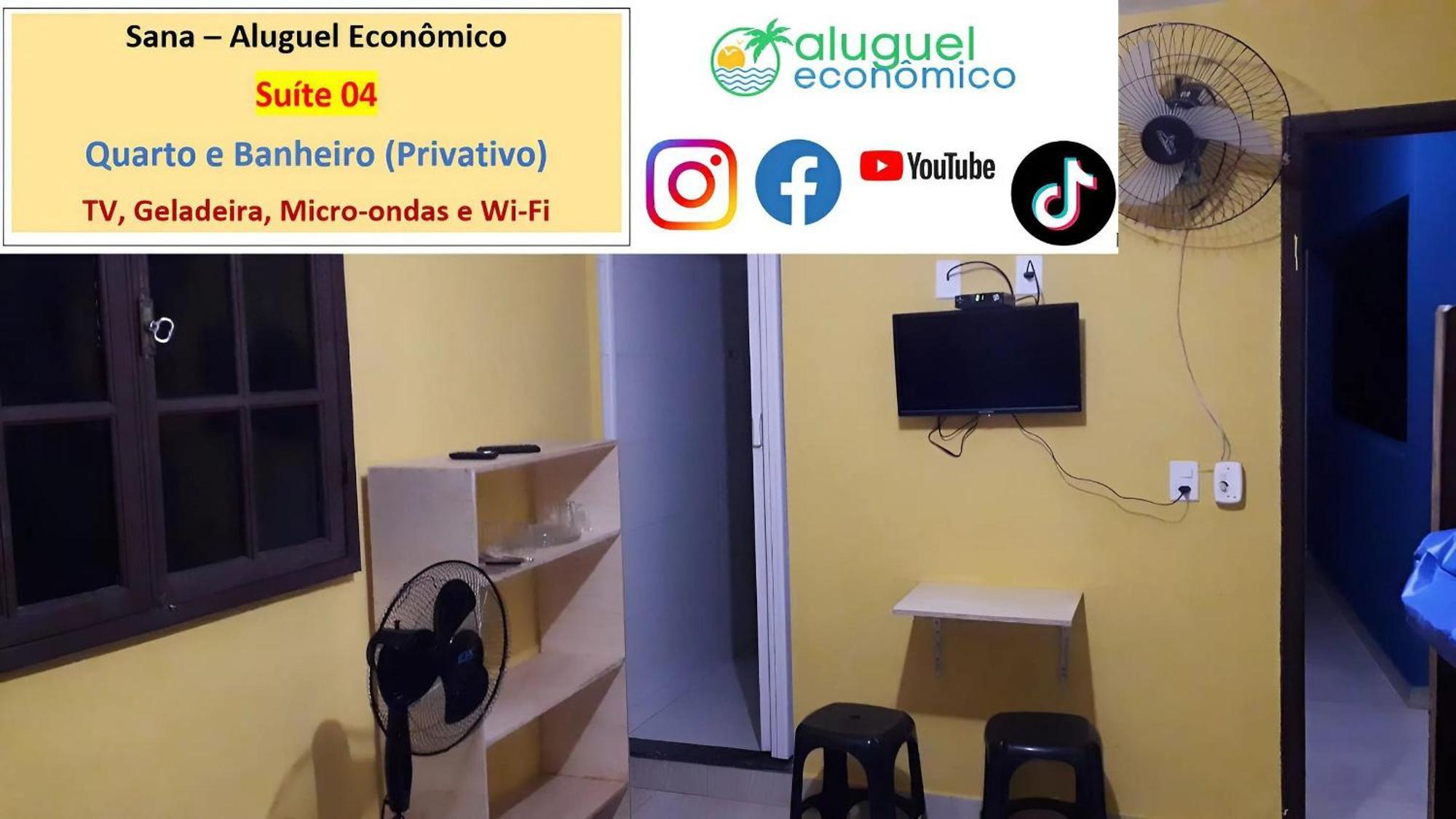 Sana - Aluguel Economico Apartment Bagian luar foto