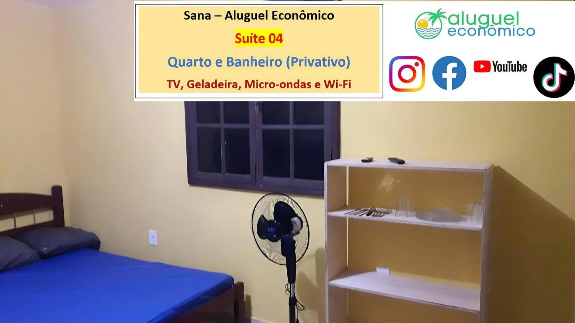 Sana - Aluguel Economico Apartment Bagian luar foto